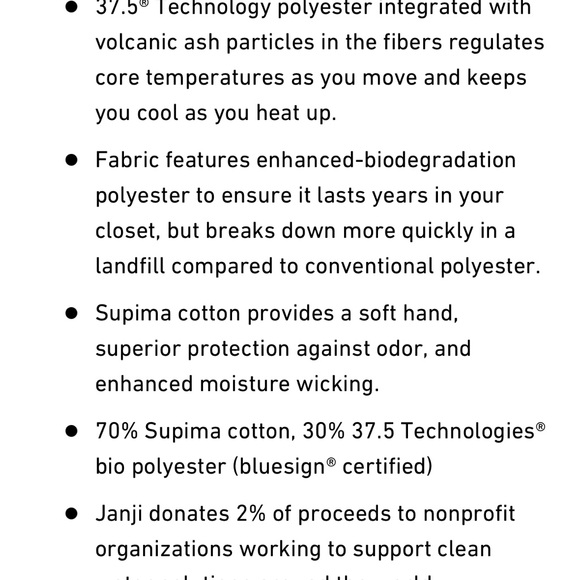 Janji Runterra Bio running shirt women’s small gently used - Picture 6 of 6